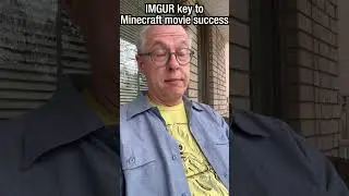 IMGUR is the window into the success of Minecraft Movie. Stupid studios will never understand.