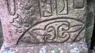 Pictish Symbol Stone Abernethy Perthshire Scotland