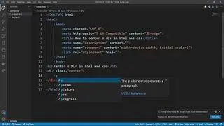 How to center a DIV in html and css. 