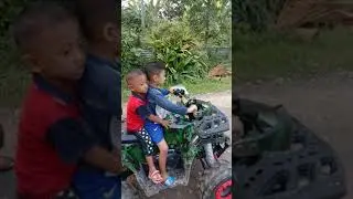 Mas zeden belajar naik atv