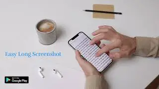 Easy Long Screenshot - Capture entire web pages, chats, articles, and more with a single tap.