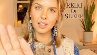 **BRAIN MELTING ASMR** Whispered Sleep Session/This even made me sleepy!! Reiki Healing for Insomnia