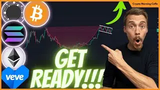 SO CLOSE TO THE CRYPTO MARKET BREAKOUT??!!! - BITCOIN, SOLANA, ECOMI / VEVE NEWS!!!