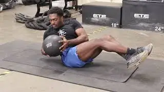 Russian Twist with Med Ball
