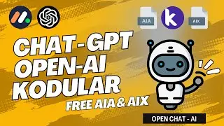 Chat GPT Open AI Kodular Free Aia & Extension l Kodular Tutorial With Demo App l MStore