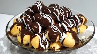 PRINCES KROFNE -PROFITEROL - PROFITEROLE - CREAM PUFFS -NAJFINIJE PRINCES KRAFNE UVIJEK USPIJU