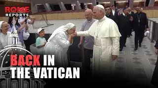 POPE Leo has already returned to ROME