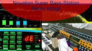 Novation Super Bass-Station: Demo Songs #synthesizer #electronicmusic #synth #synthwave