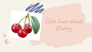 Cherry | Facts about cherry | 10 lines about cherry