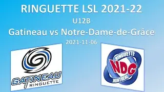 Ringuette LSL U12B Gatineau vs NDG 2021-11-06