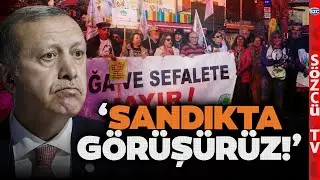 Emekliler Antalya'da Sokağa İndi! Erdoğan'a Resti Çekip İsyan Ettiler! 'Sandıkta Hesap Soracağız!'