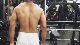 KIRAN ADITYA#shoulder workout(shrugs)