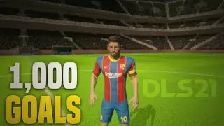 Lionel Messi 1,000 Goals in DLS 21 || Dream League Soccer 2021 Messi 1K Goals 1⚽⚽⚽