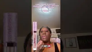 Lime Crime Diamond Crushers Liquid Lipstick Review  #review #limecrime #beautt #makeup  #lipstick