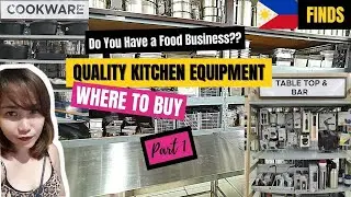 QUALITY KITCHEN EQUIPMENT, WHERE TO BUY | TRENDING PC Supermart, Manila PART 1
