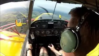 Glider Towing - Tow Plane Cockpit