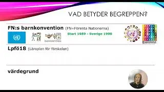 Viktiga begrepp i Pedagogiskt arbete