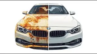 how to remove car rust at home