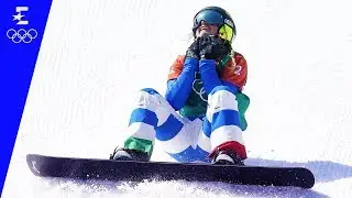 Snowboard | Ladies' Snowboard Cross Highlights | Pyeongchang 2018 | Eurosport