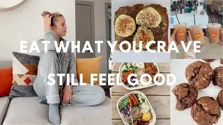 HOW TO START INTUITIVE EATING (from a DIETITIAN) dealing w/ cravings, eating out & challenges *VLOG*