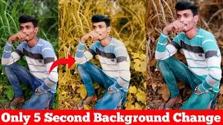 Photo Editing Only 5 Second || Photo Background Colour Change || फोटो एडिटिंग सॉफ्टवेयर फ्री ||