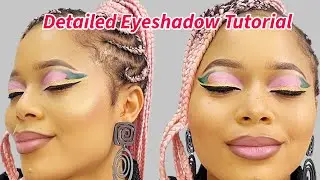 Creative cut crease eyeshadow tutorial the right way / Easy beginner friendly makeup hack