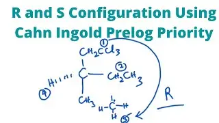 R and S Configuration using Cahn Ingold Prelog Priority