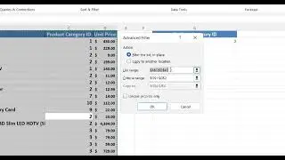 Excel Sorting, Multi Level Sorting & Advanced Filter in Hindi