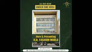 Hr Fashion World From Newborn to 16 years old both boys and girls can find eye-catching attire here
