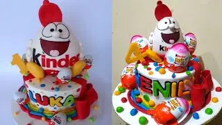 #Shorts Kinder Joy Cake | Kinder Joy Surprise Cake Decorating Ideas By Seller FactG