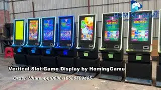 Casino Vertical Slot Table Arcade Game Machine Display at the Workshop by HomingGame#slotgame