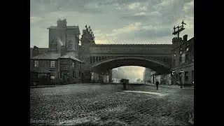 Manchester Time Travel - Deansgate Rail bridge, 2017 - 1897