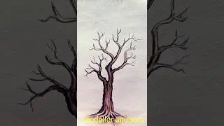 #watercolourtechniques || #painting || #treepainting ||