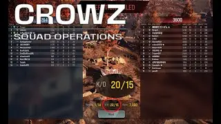 Crowz Squad Operation this was my best PR!!!