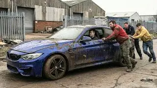 ASMR CAR RESTORATION! COMPLETE REBUILD OF A 2018 BMW M4 F82 FROM RUINED TO LIKE-NEW
