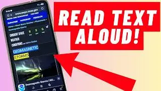 Как использовать функцию чтения вслух с помощью ИИ на Samsung Galaxy