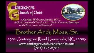CenterGrove Church of Christ-4-12-20-Brother Andy Moss
