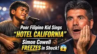 Poor Filipino Kid Sings “Hotel California” — Simon Cowell FREEZES in Shock! 😱 (UNBELIEVABLE)