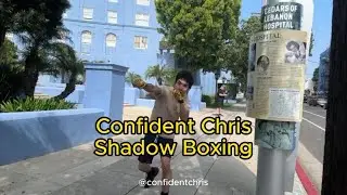 Confident Chris Shadow Boxing