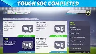 FIFA 18 - HOW TO COMPLETE LEAGUE AND NATION HYBRID SBC - TOUGH!!!