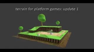 terrain for platform games - update 1