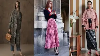 Best Fashion Trends 2025/26//Most Beautiful and Trendy Outfits for Ladies #fashionhub