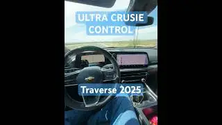 Chevy Traverse 2025 ultra crusie control in hwy 285. #usa #travel #red