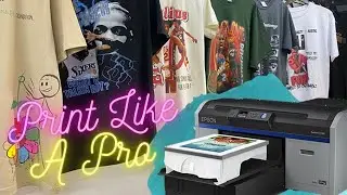 HOW WE MAKE OUR SHIRTS COLORFUL AND BRIGHT USING DTG PRINTER!