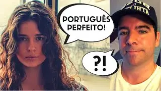 GRINGA FALA PORTUGUÊS: NÍVEL ESPETACULAR (REAÇÃO A COMENTÁRIOS + DICAS) Gabriel Poliglota