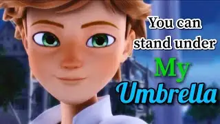 Miraculous Ladybug | Love square AMV | Umbrella