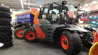 Трактор с независимой подвеской каждой оси Syn Trac