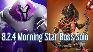 Act 8.2.4 Morning Star boss solo by Nimrod mcoc heart hacker