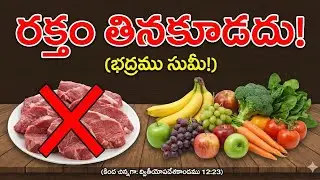 మాంసం తినేవారితో స్నేహం చేయకూడదా? | Meat Eating & Blood Warning in Bible | Christian Health Secrets 