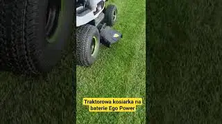 kosiarka traktorek na baterie #egopower #koszenietrawy #egopowerplus @pilmetpower